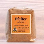 Pfeffer schwarz gemahlen